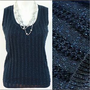 Jones New York Collection Braided Top